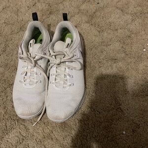 Nike White Lace-Up Sneakers